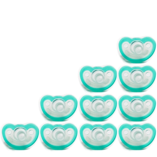 JollyPop 10 Pack Newborn Teal